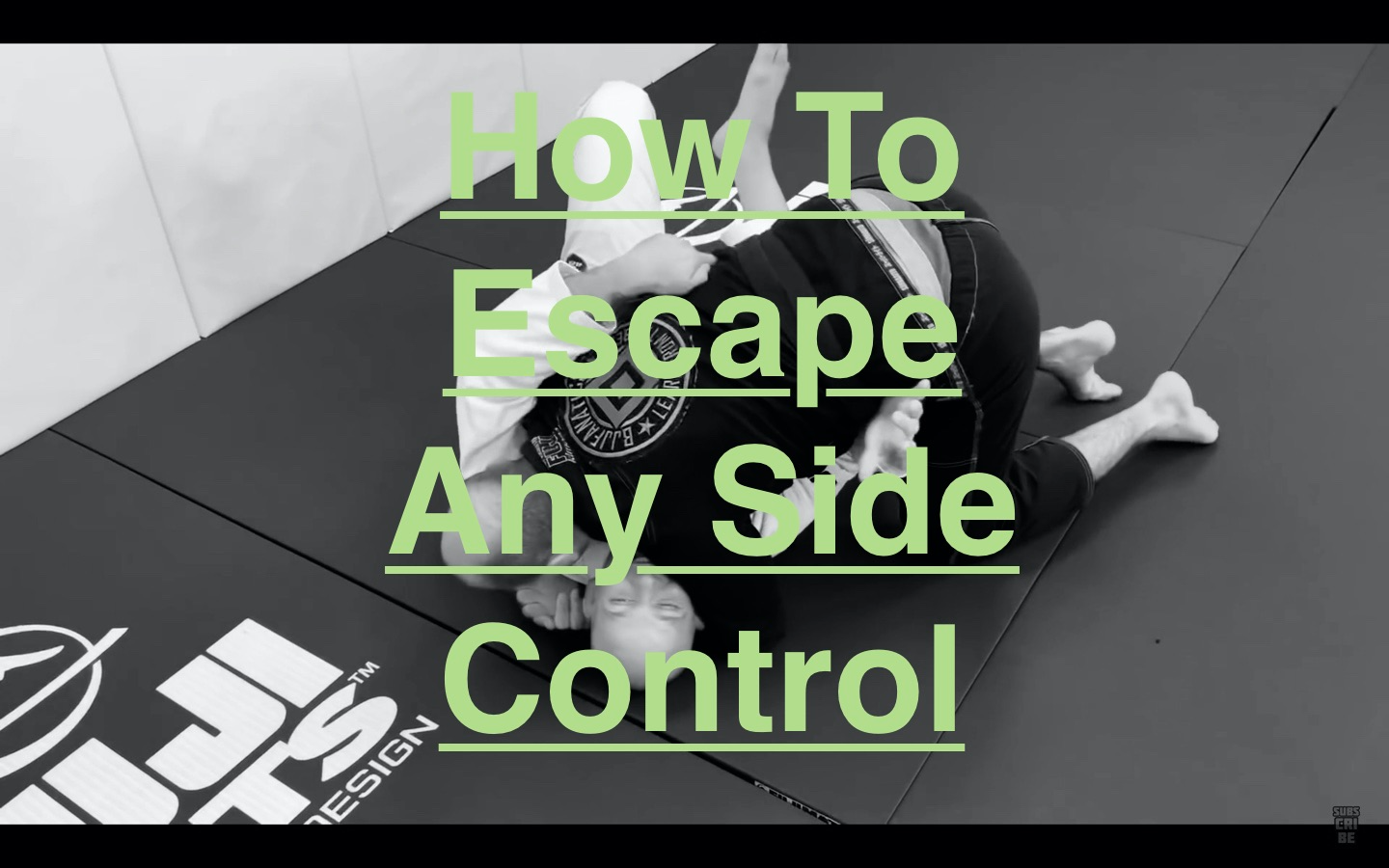 How to Escape Any Side Control in BJJ by Xande Ribiero